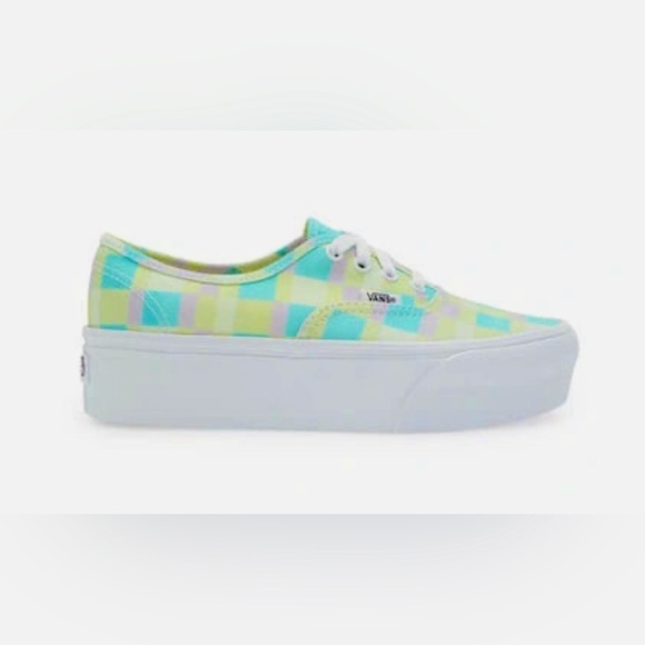 Vans Multicolor Checkered Women's Sneakers - Picture 13 of 13